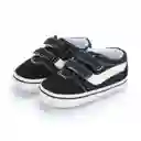 Zapatos Zapaticos Bebe Tipo Vans 0-6 M Antideslizantes