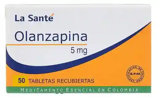 Olanzapina 5 Mg X 50 Tabletas