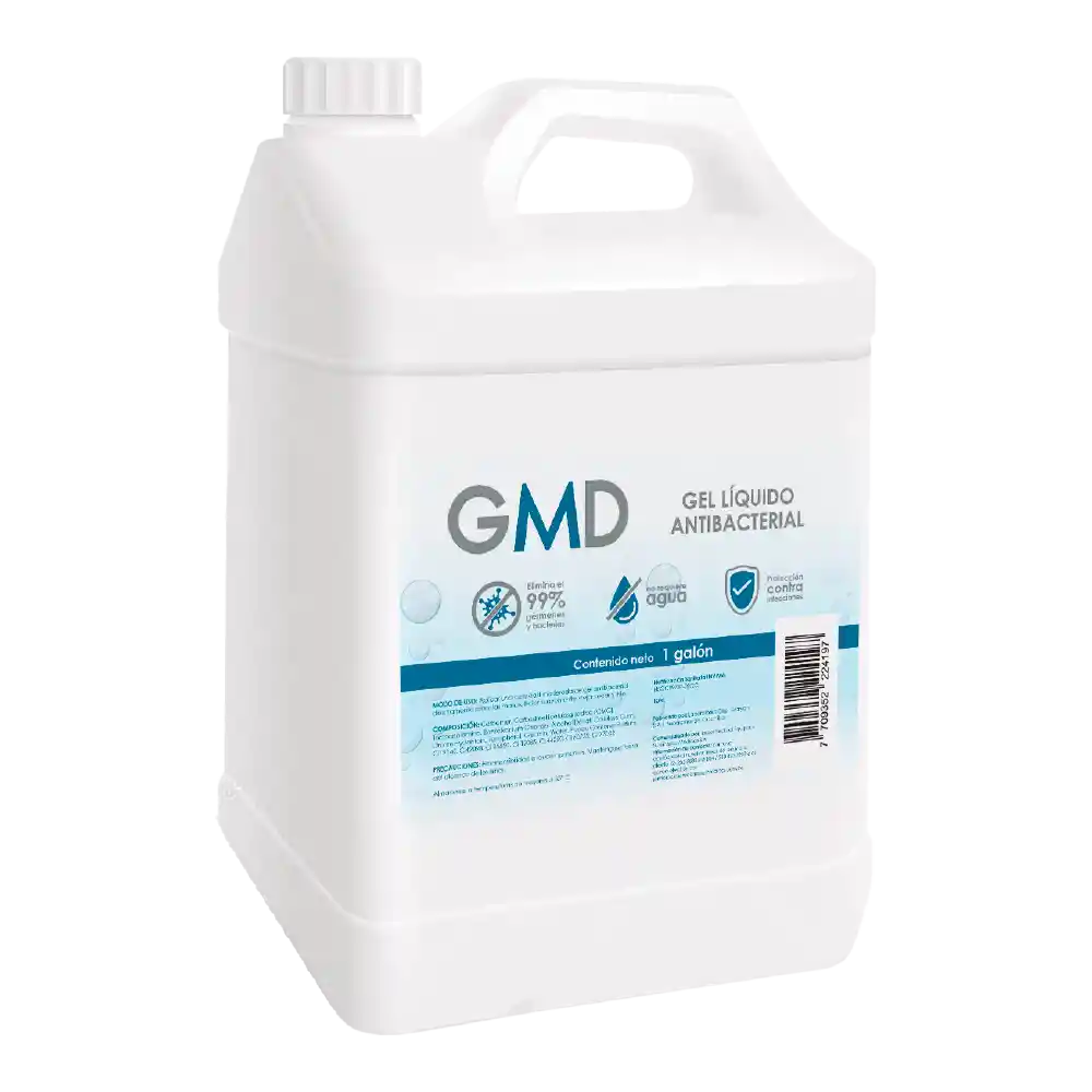 Gel Líquido Antibacterial - Gmd 1 Galon