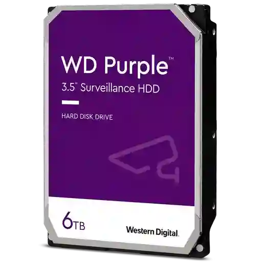 Disco Duro Pc Western Digital 6tb Purple (dvr)