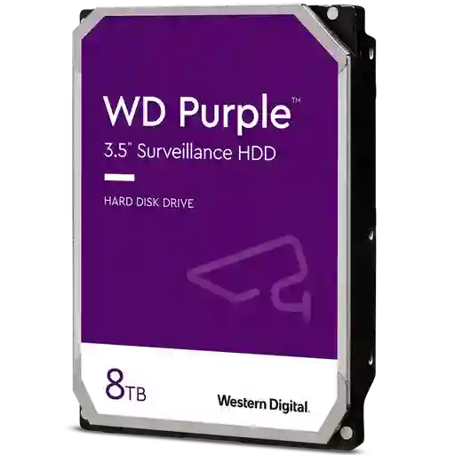 Disco Duro Pc Western Digital 8tb Purple (dvr)