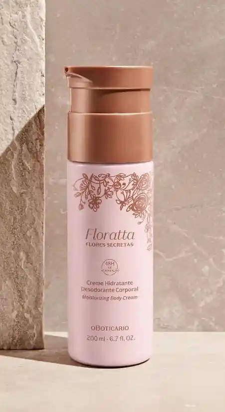 Crema Hidratante Flores Secretas Floratta
