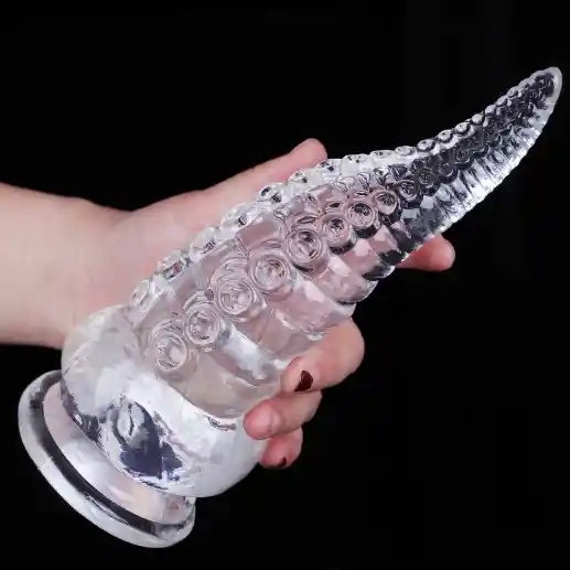 Consolador Grande Pulpo Tentáculos 18cm Dildo Silicona Con Chupa Fist Fisting Hunk Huge