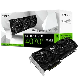 Tarjeta De Vídeo Pny Verto Dual Fan Geforce Rtx 4070 Ti Super Gddr6x Oc 16gb