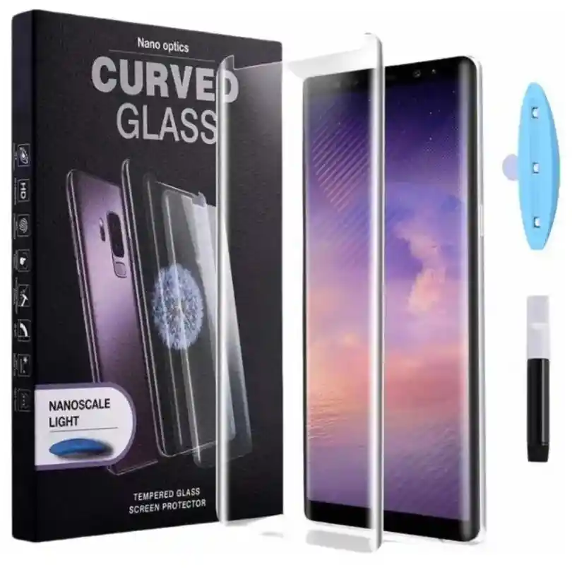 Vidrio Protector Curvo Uv Para Samsung Galaxy S23 Ultra