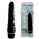 Vibrador Anal Vaginal Consolador Punto G Dildo Multi Velocidad Dong 18cm Negro