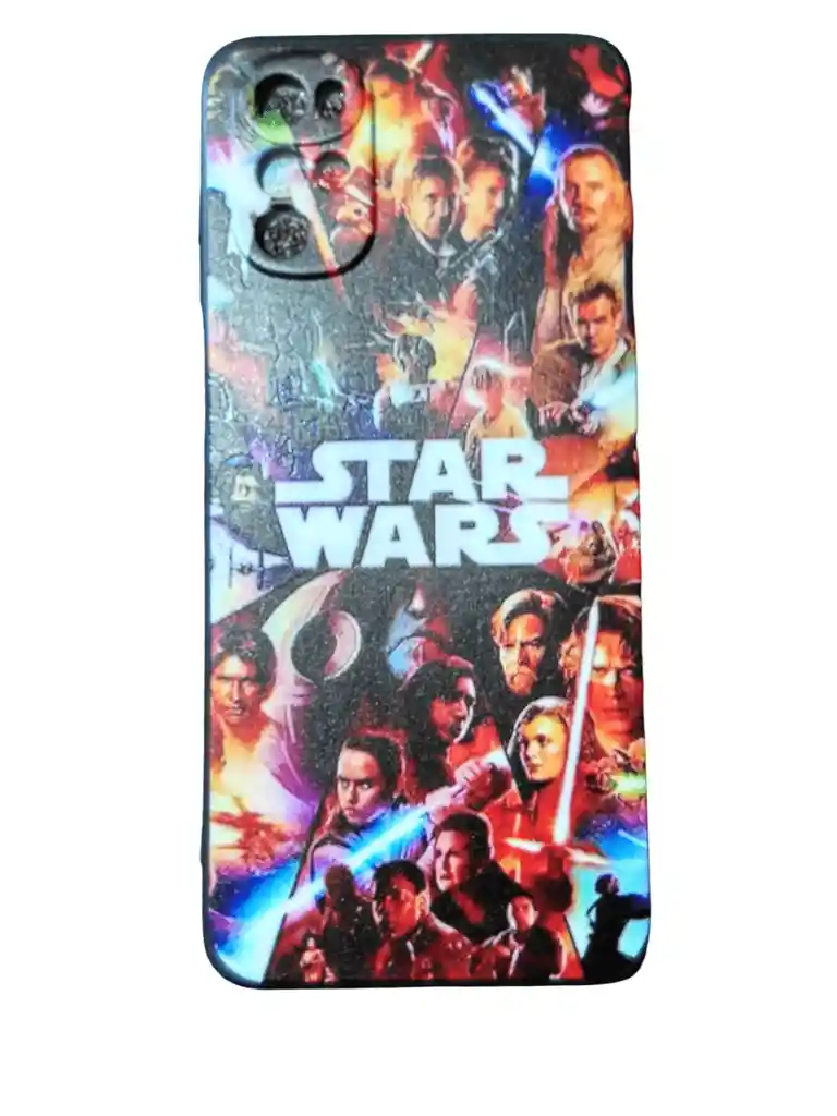 Forro Star Wars Supereconomico Ac 127 De Silicona Para Smarphone Motorola G22