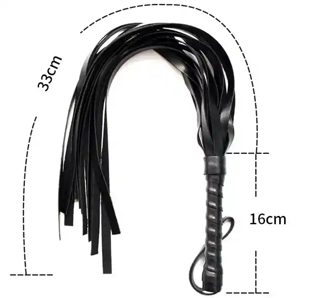 Kit Bondage Sado 8 Piezas Color Negro Bdsm