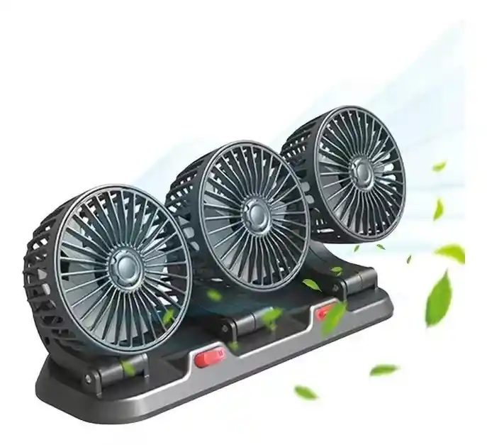 Ventilador Electrico X3 Cabezal Aire Acondicionado Carro