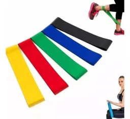 Kit Bandas Elasticas X5 De Entrenamiento Integral Gym