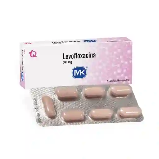 Levofloxacina 500 Mg X 7 Tabletas. Mk