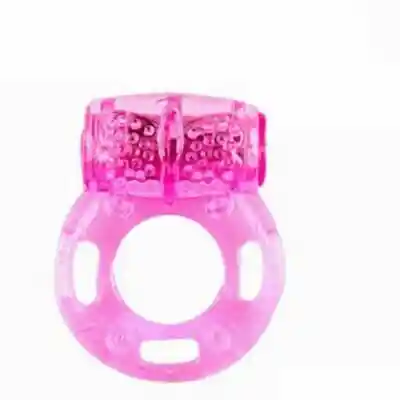 Anillo Vibrador Del Pene Clitoris Estimulador Silicona