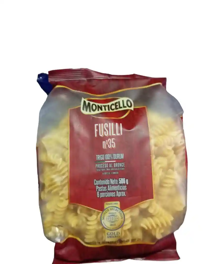 Fusilli Monticello 500gr