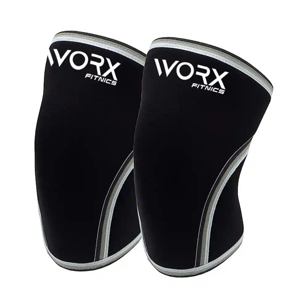 Rodillera Deportiva Worx Gym Compresion Neopreno X 2 - L