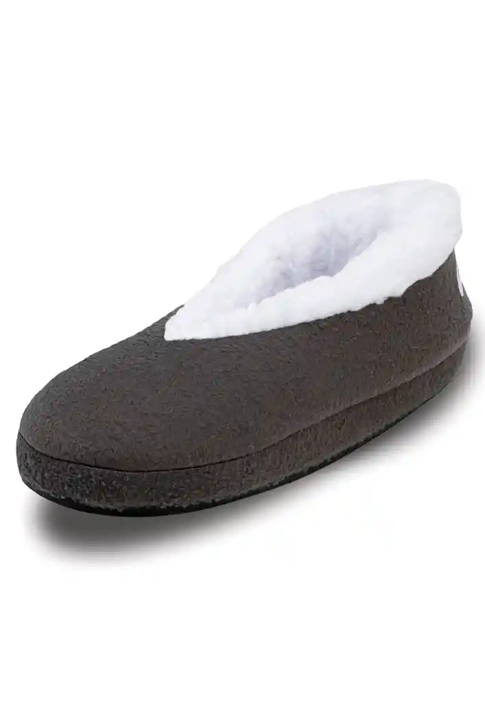 Pantuflas Gris Clasica 40-41