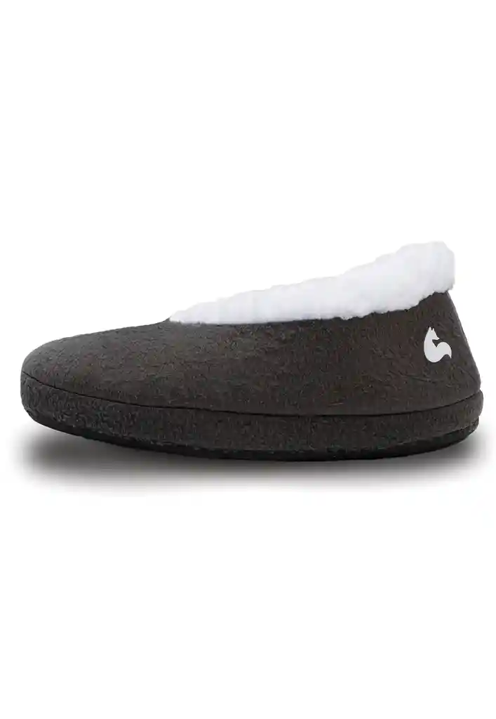 Pantuflas Gris Clasica 40-41