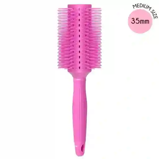 Cepillo Roller 360º Medium 35mm You Are The Princess Fuscia