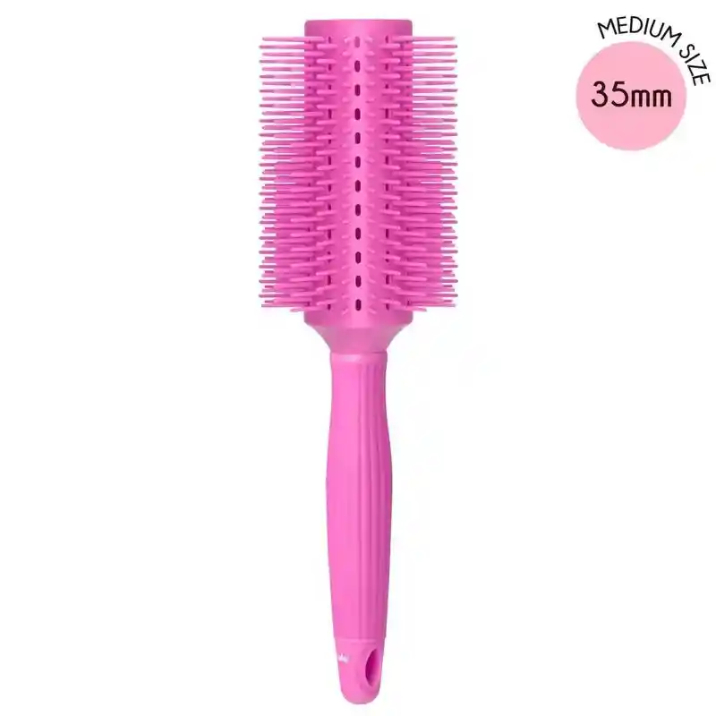 Cepillo Roller 360º Medium 35mm You Are The Princess Fuscia