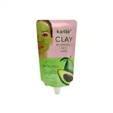 Mascarilla De Arcilla En Sachet De Aguacate Clay Nourishing Face Mask Karite Ref294