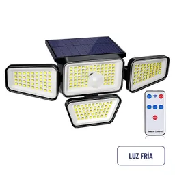 Foco Led Solar Exterior Maxwell Sensor 4 Direcciones Control