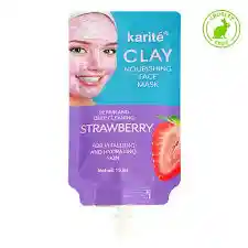 Mascarilla De Arcilla En Sachet De Fresa Clay Nourishing Face Mask Karite Ref295