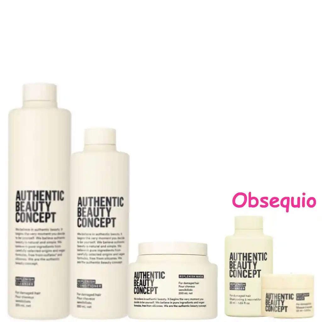 Kit Completo Reparador Abc - Authentic Beauty Concept + Obsequio