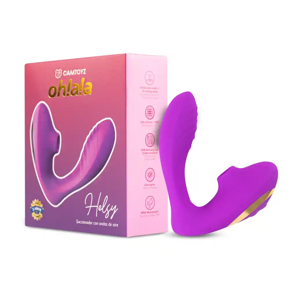 Vibrador Helsy Ohlala Camtoyz