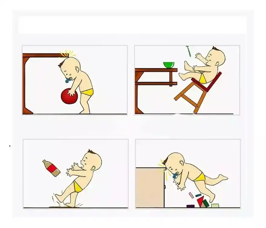 Casco Protector Para Bebés: Antigolpes Ajustable