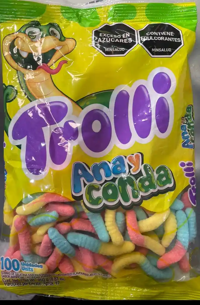 Gomas Trolli Anayconda X100u