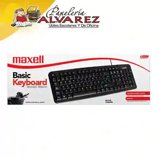 Teclado Maxell Alambrico Kb-90 Basico