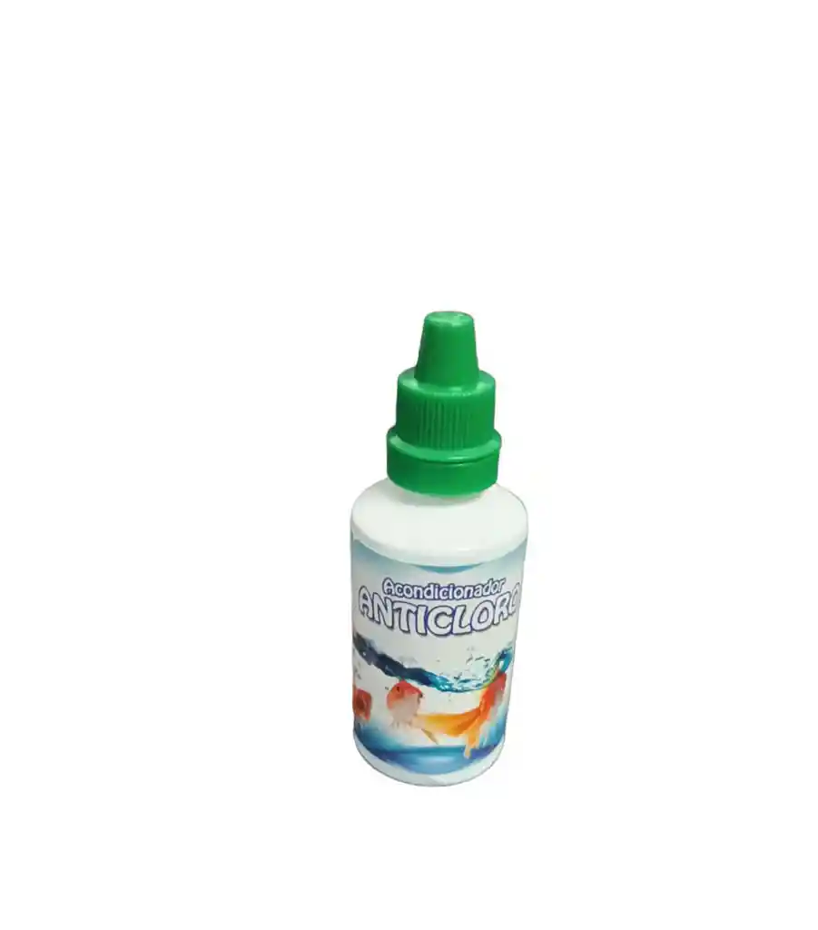 Acondicionador Anticloro Quita Cloro Agua Peces Pez Acuario