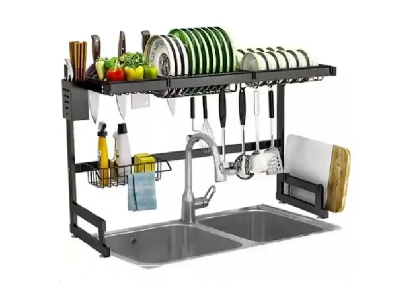 Organizador Cocina Escurridor De Platos Y Cubiertos