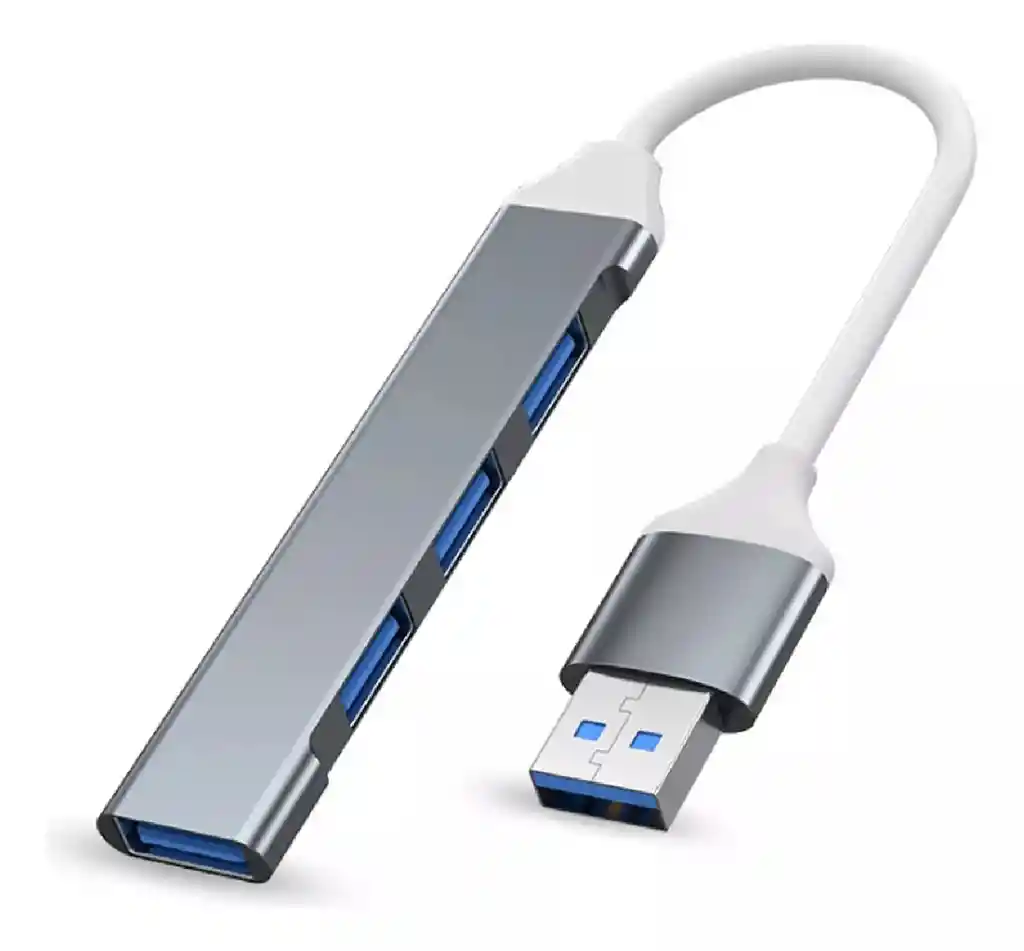 Hub Multipuerto Metálico Usb 3.0 Y 2.0 Innova Tech