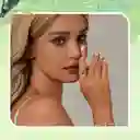 Anillo Ajustable Para Mujer Libélula Ópalo En Plata 925