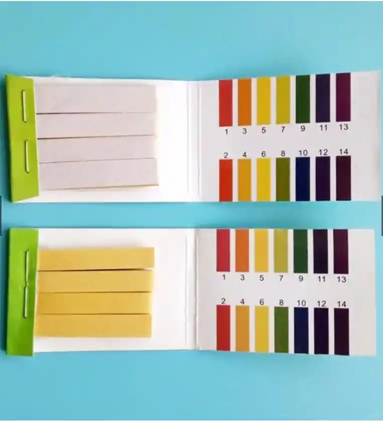 80 Tiras De Prueba De Ph Papel Litmus 1-14 Medidor Indicador Alcalino
