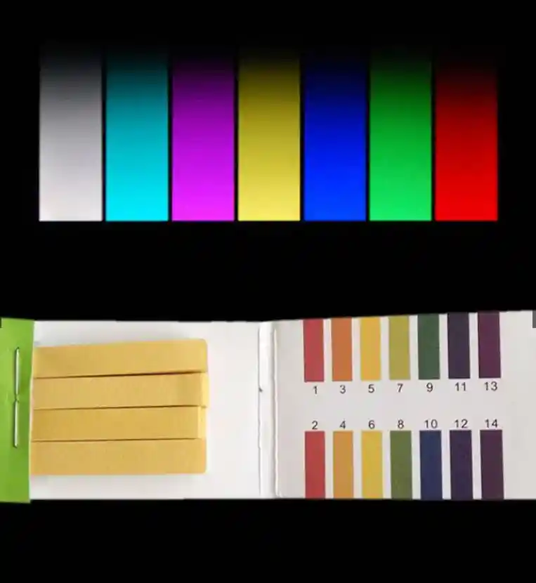 80 Tiras De Prueba De Ph Papel Litmus 1-14 Medidor Indicador Alcalino