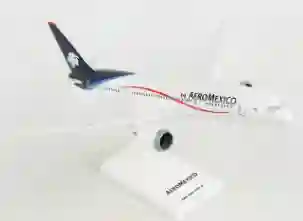 Avion Pequeño Metalico Acero Coleccionable Aeromexico Xa-adc 16cm