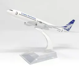 Avion Pequeño Metalico Acero Coleccionable De Copa Airlines A330 16cm