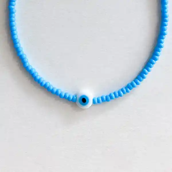 Pulsera Ojo Turco - Azul Claro
