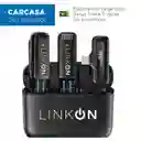 Microfono Inalambrico Lavalier Solapa Linkon + Estuche Carga