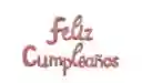 Guirnalda -feston -letrero Feliz Cumpleaños