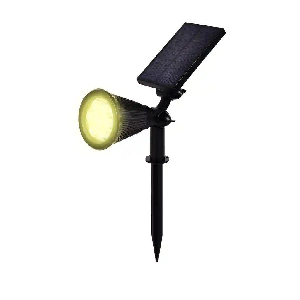 Lampara Reflector Solar Led Exterior Maxwell Jardin Estaca