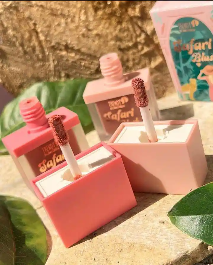 Kit Duo Rubor Liquido Safari Blush Trendy