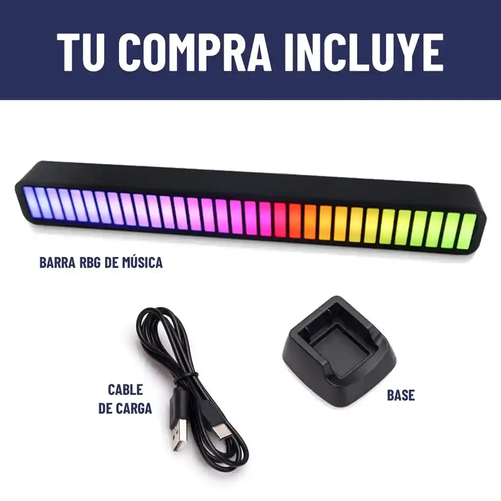 Barra De Luz Rgb Al Ritmo De La Musica Maxwell