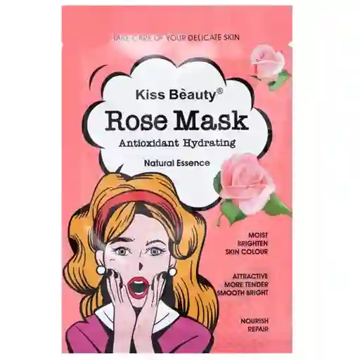 Mascarilla Kiss Beauty Rose Mask