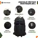 Morral Bolso Maleta Tactica Militar Camping 30l Impermeable