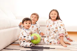 Pijama Bebé Mameluco Térmica Perrito - Talla 3 A 18 Meses
