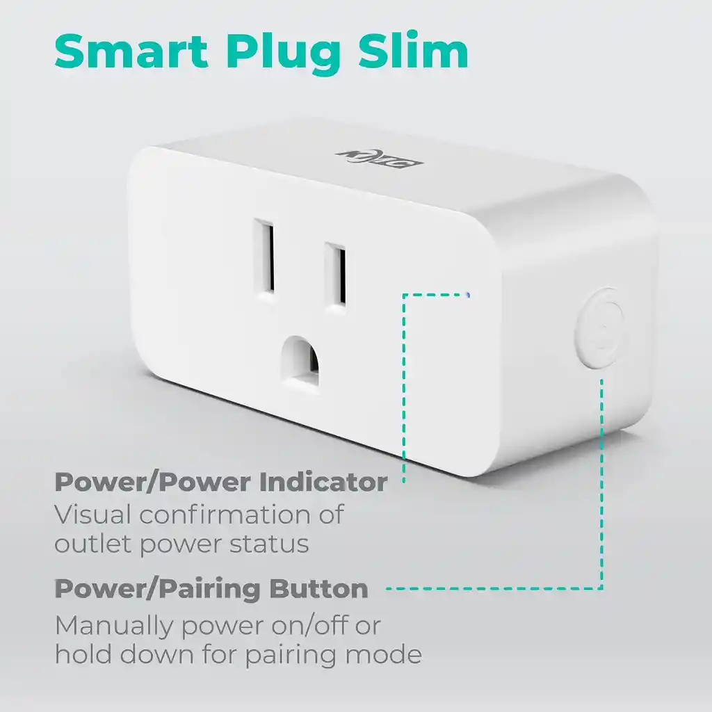 Enchufe Tomacorriente Inteligente Smart Plug Wifi Rectangulo