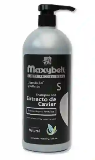 Maxybelt Shampoo Con Extracto De Caviar