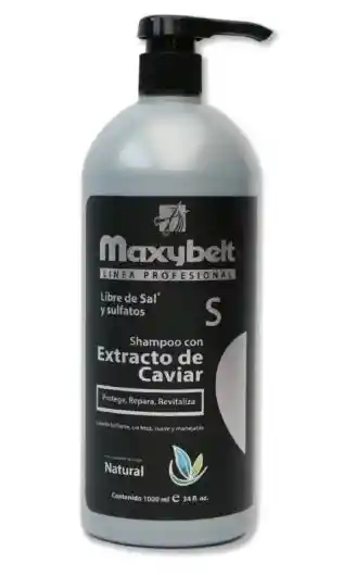 Maxybelt Shampoo Con Extracto De Caviar